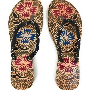 ➰NEW - Leather Flip Flops Sandals